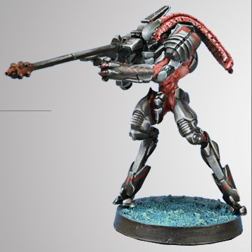 Unidron with Plasma Sniper Rifle